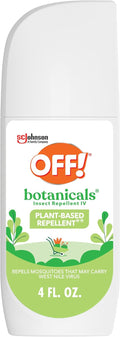 OFF! Botanicals Insect Repellent, Bug Spray & Mosquito Repellent, 4 Oz | Insect-Repellants